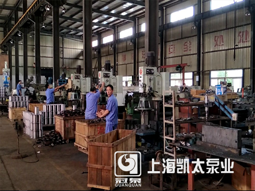 上海凱太泵業水泵生產車間(3)